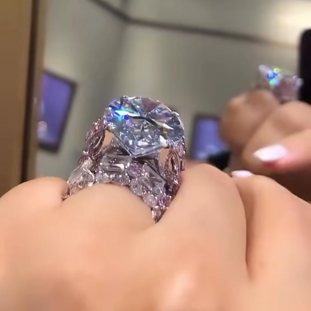 30ct Oval Cut Diamond Sterling Silver Handmade Wedding Ring