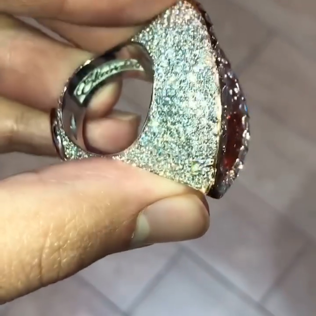 18ct Marquise Cut Diamond Luxury Eye Shaped Sterling Silver Plated Gold Handmade Ring