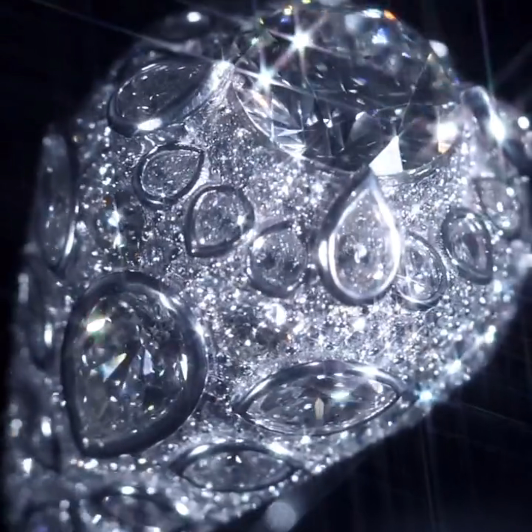 18ct Round Cut Zircon Luxury Sterling Silver Handmade Men's Ring