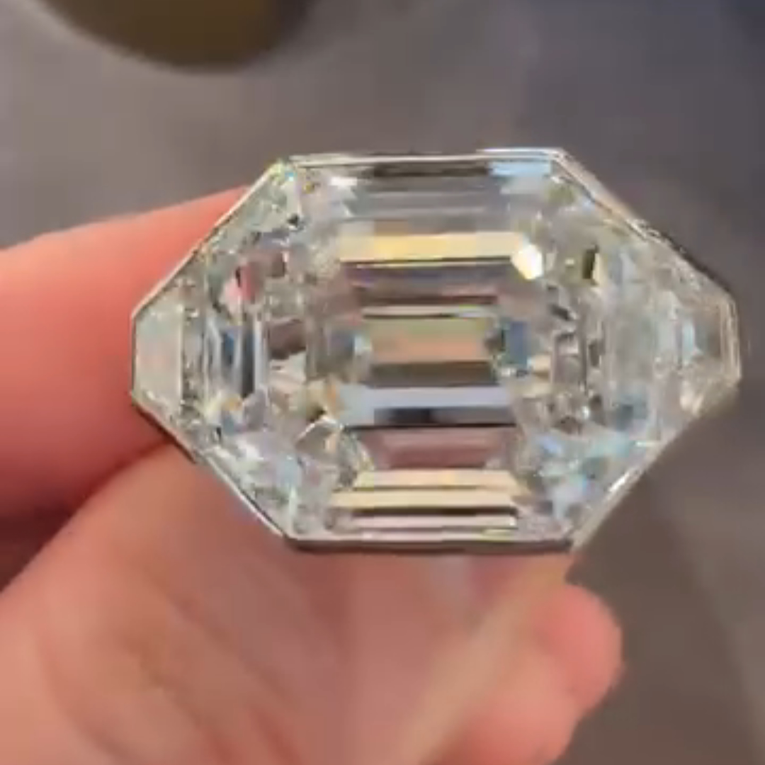 6ct Emerald-Cut Sterling Silver Luxury Handmade Ring