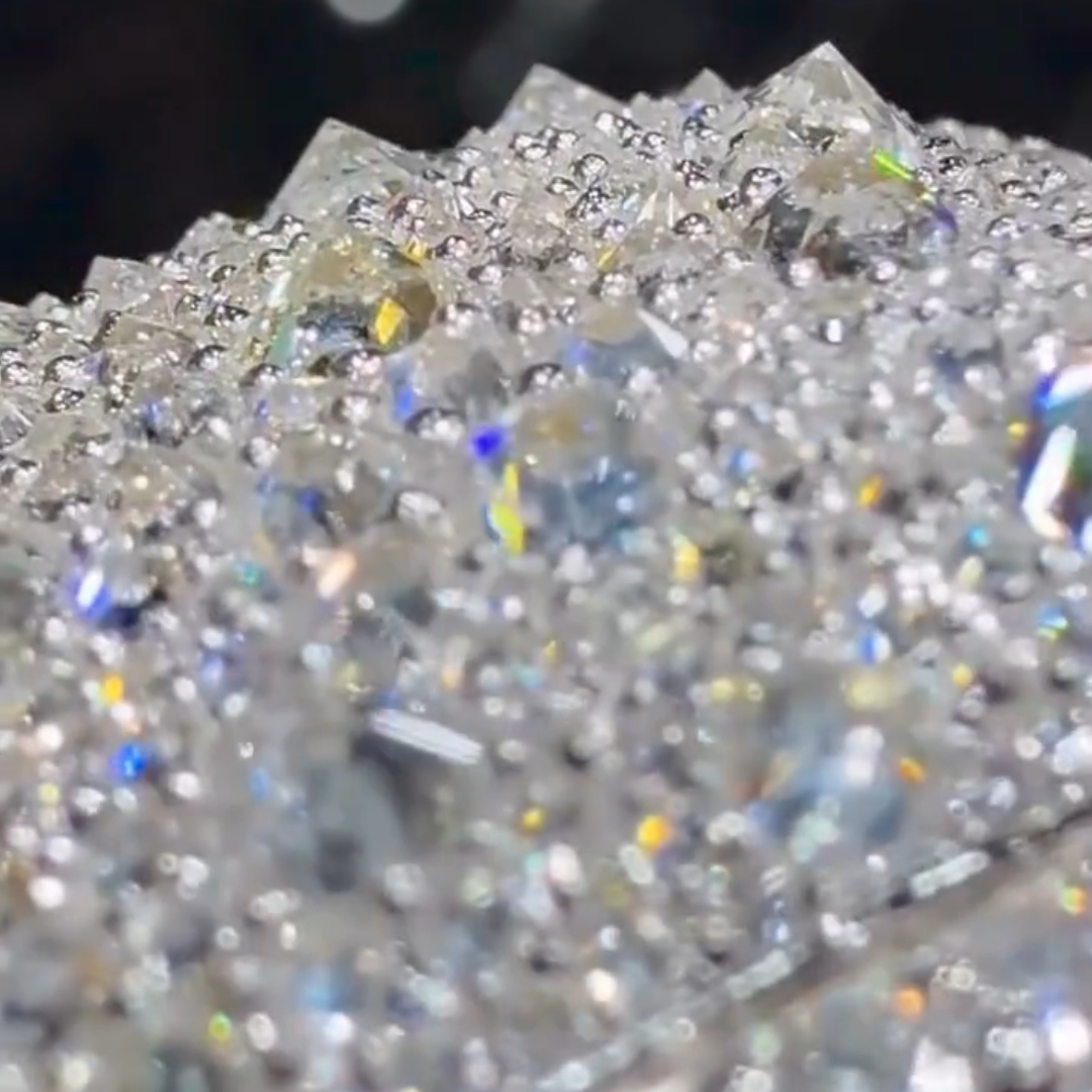 8ct Tapered Cut  Sterling Silver Handmade Ring