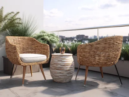 Sofás de jardín-ratán-madera-132x76x79cm-marrón/beige-estilo natural para exterior-Dengohome