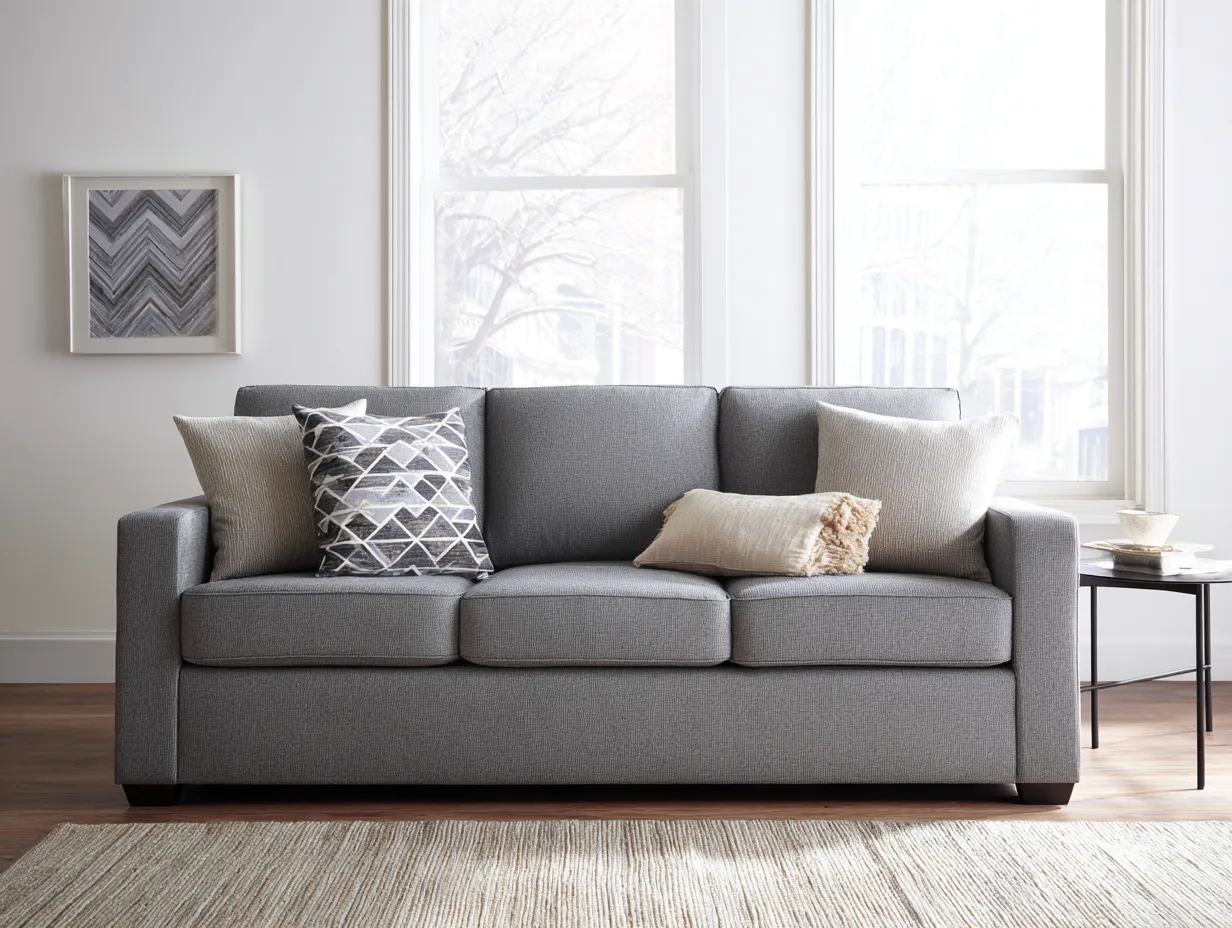 Sofás 3 plazas-tejido-230x96x86 cm-gris-estilo moderno-Dengohome