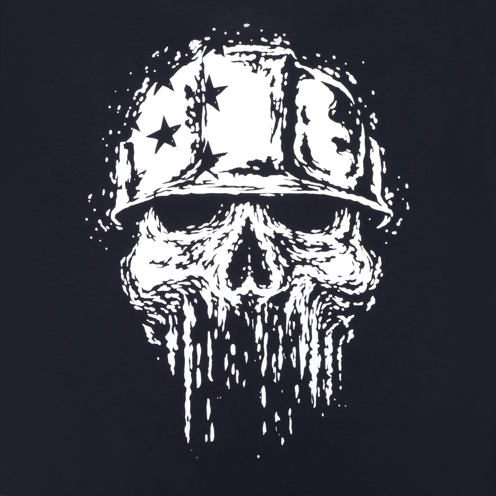 7oz Midweight Flame Resistant Flag/Skull Print Henley T-Shirts NFPA2112 CAT2-D1203