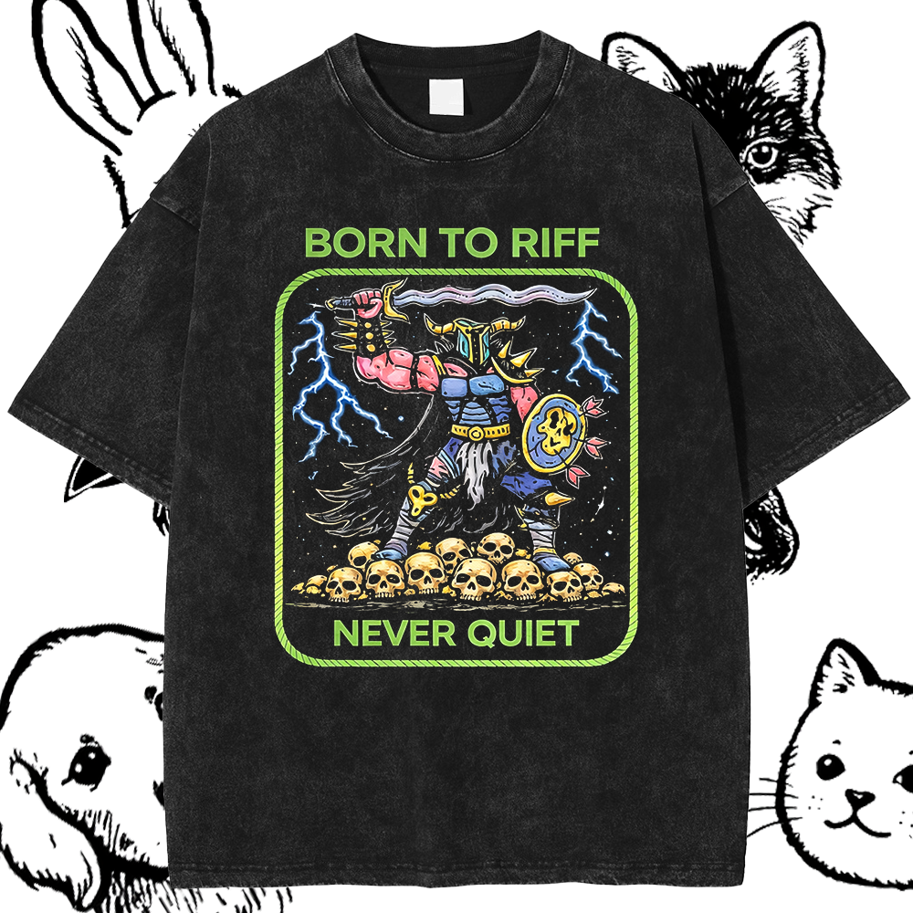 Born To Riff Heavy Metal