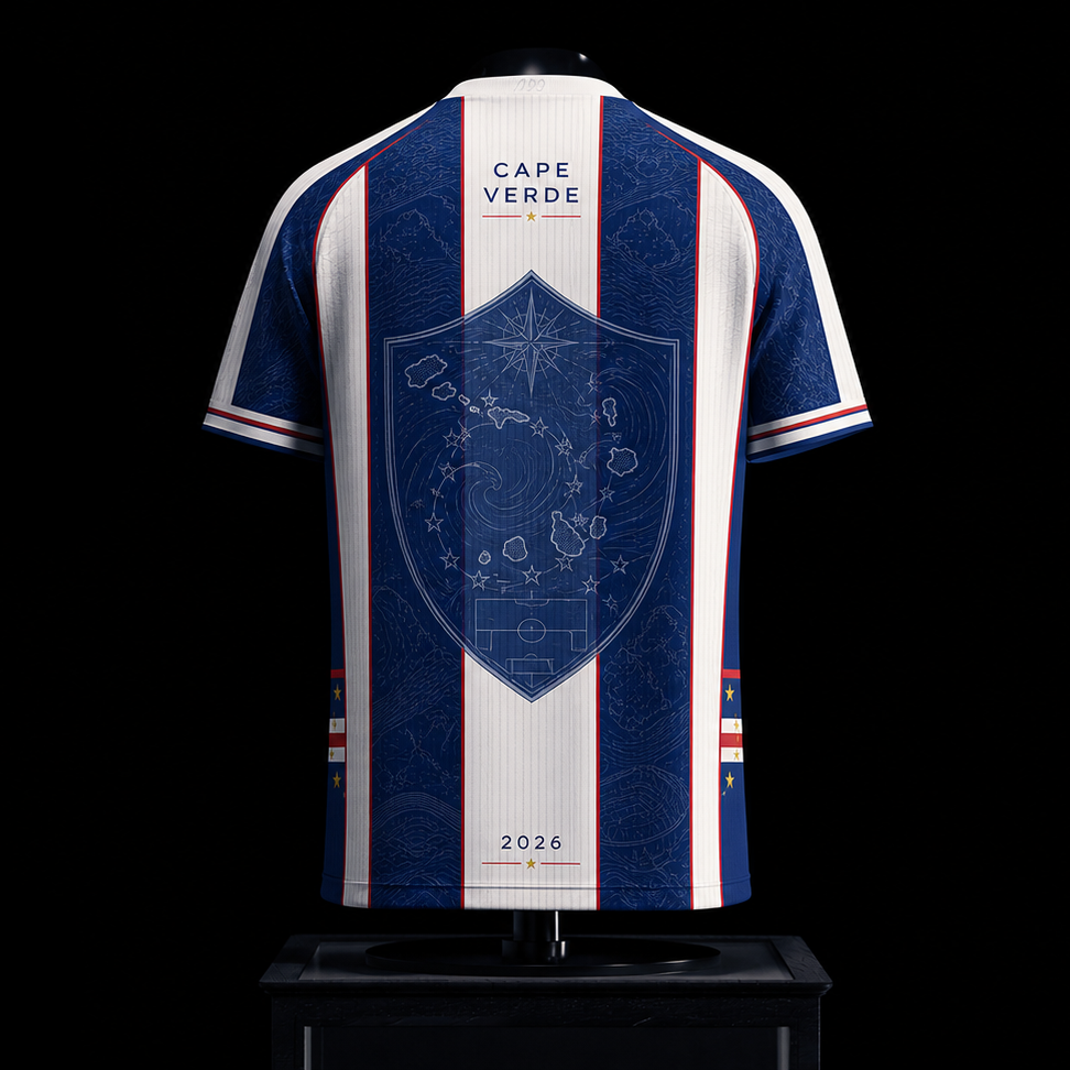 Cape Verde traditional jersey (2026 World Cup edition)