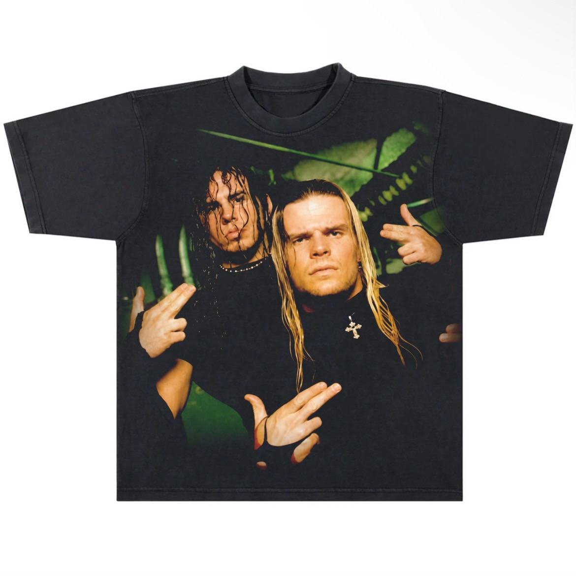 WWE wrestling duo Hardy Boyz cotton t-shirt