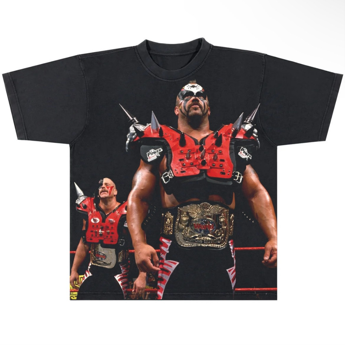 WWE The Road Warriors Legion of Doom wrestling cotton t-shirt