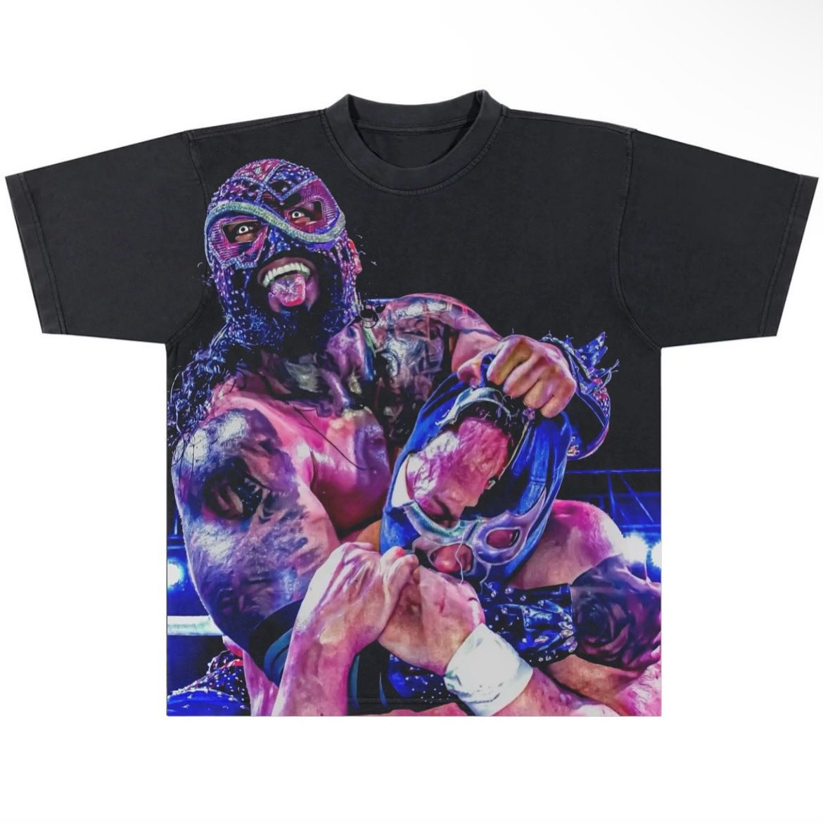 Wrestling Members of the legendary WWE group D-Generation X or Lucha Libre cotton t-shirt