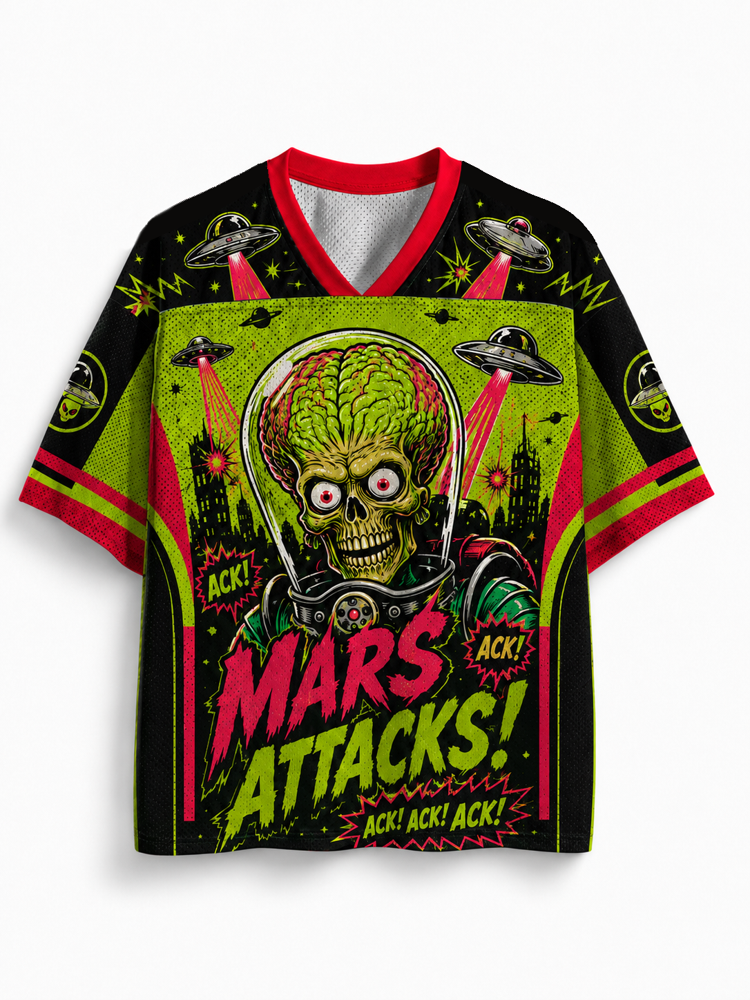 Mars Attacks Movie Jersey Shirts