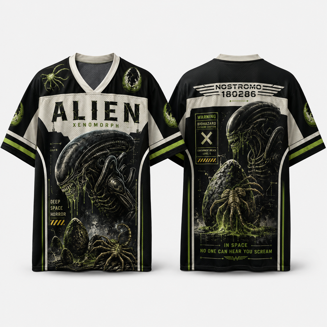 Alien Movie Jersey Shirts