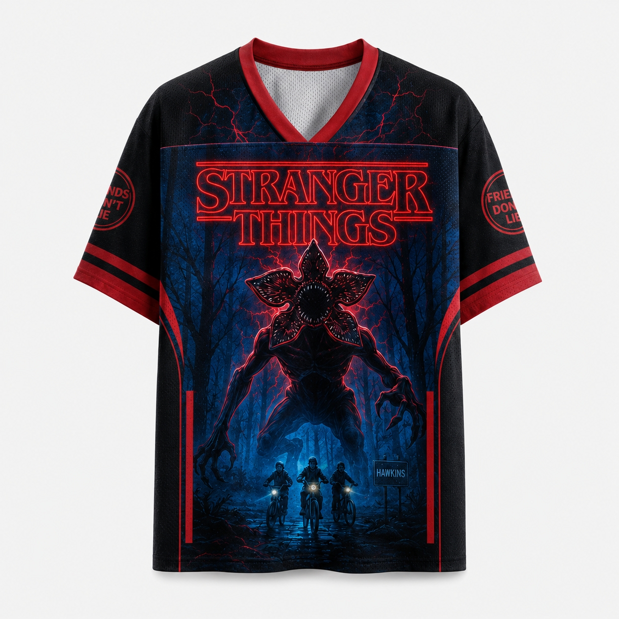 Stranger Things Movie Jersey Shirts