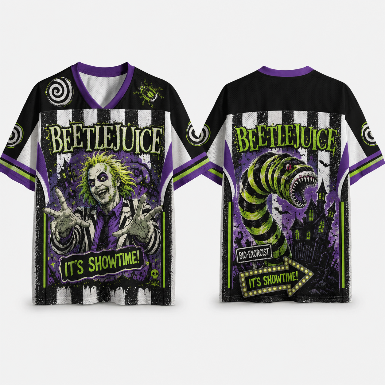 Beetlejuice Movie Jersey Shirts