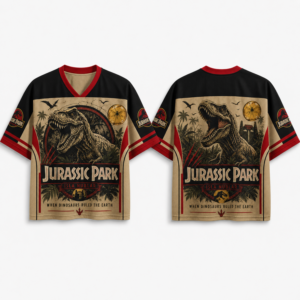 Jurassic Park Movie Jersey Shirts