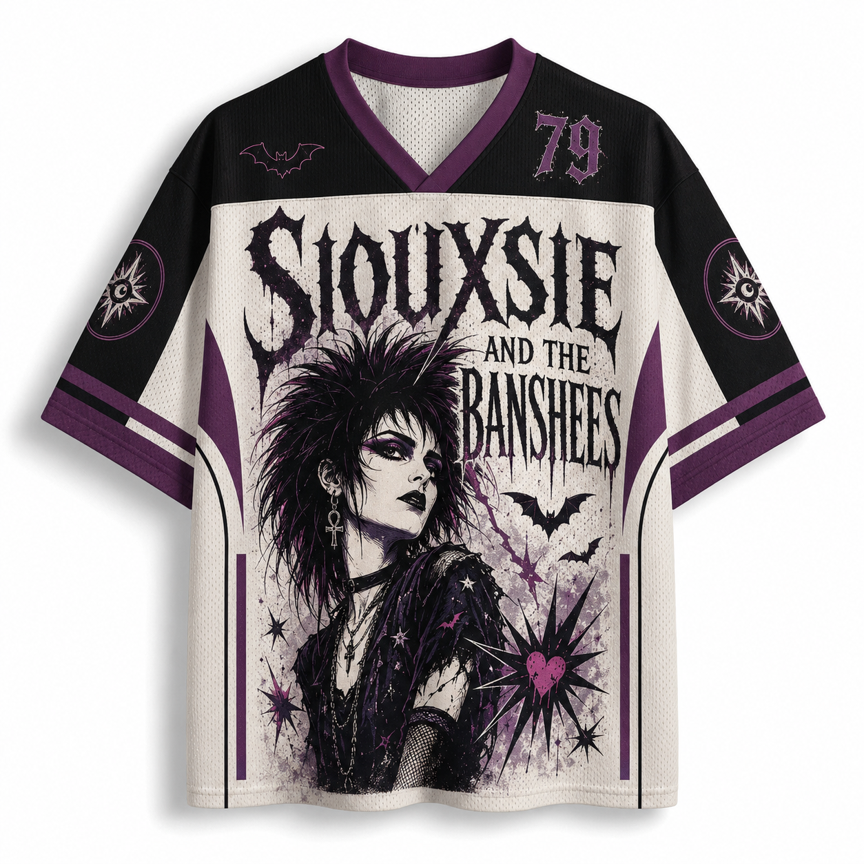 Siouxsie and the Banshees Jersey Shirts