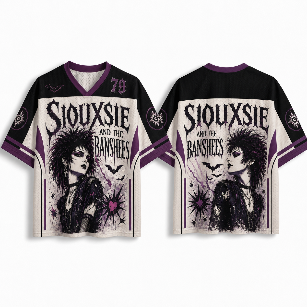 Siouxsie and the Banshees Jersey Shirts