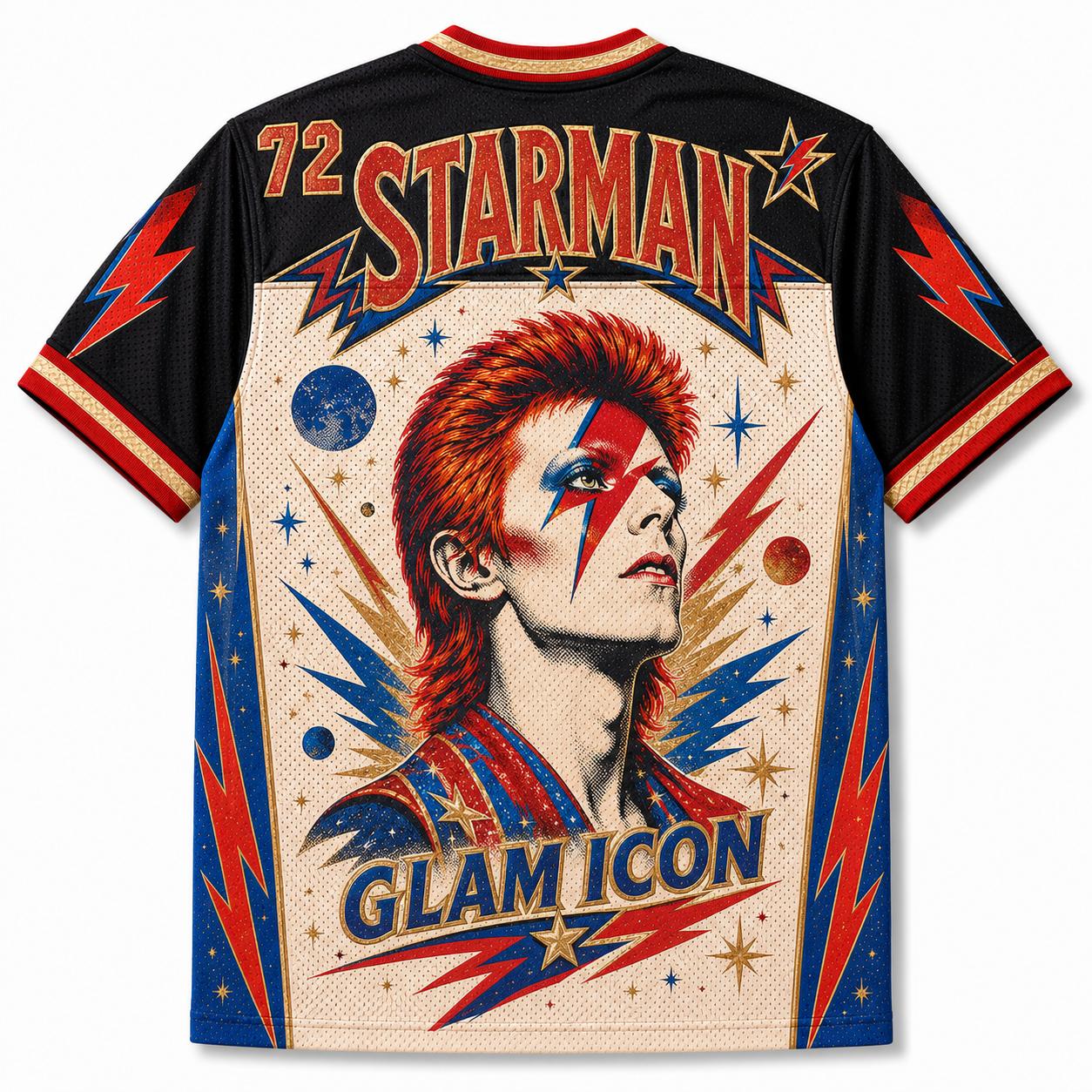 David Bowie Jersey Shirts