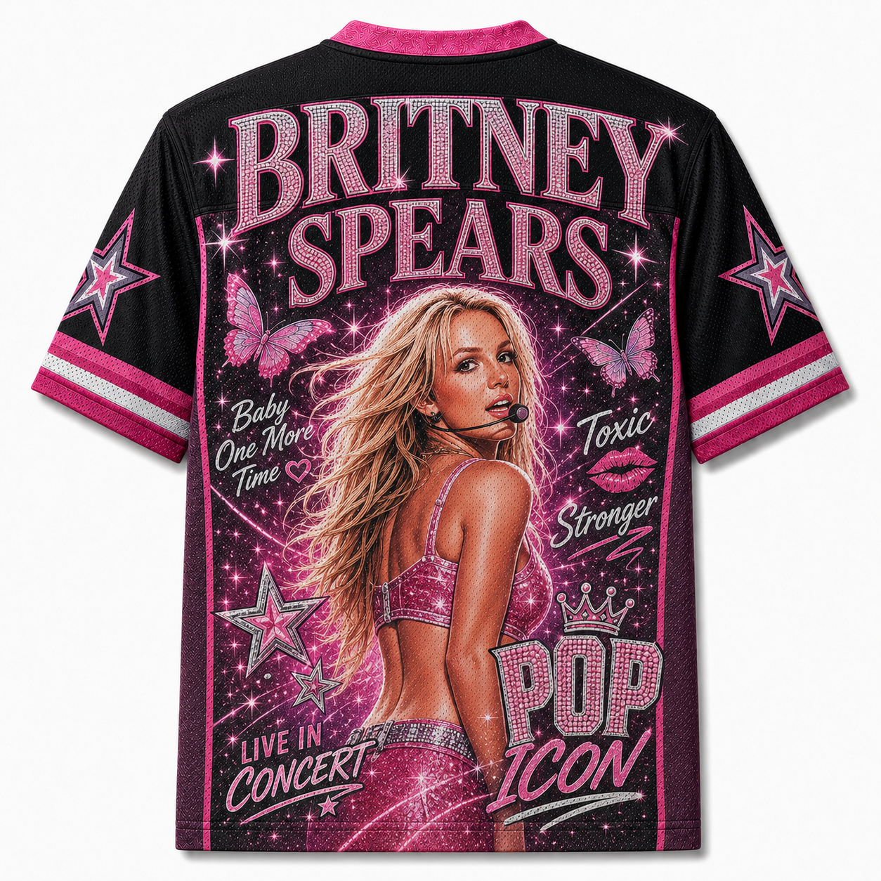 Britney Spears Y2K-style  Jersey Shirts
