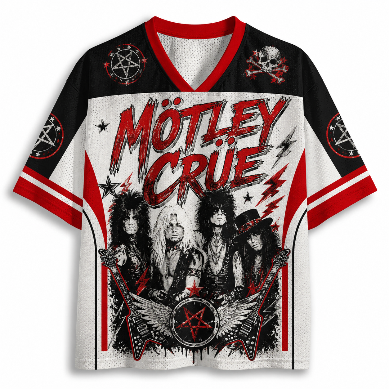 Mötley Crüe Jersey Shirts