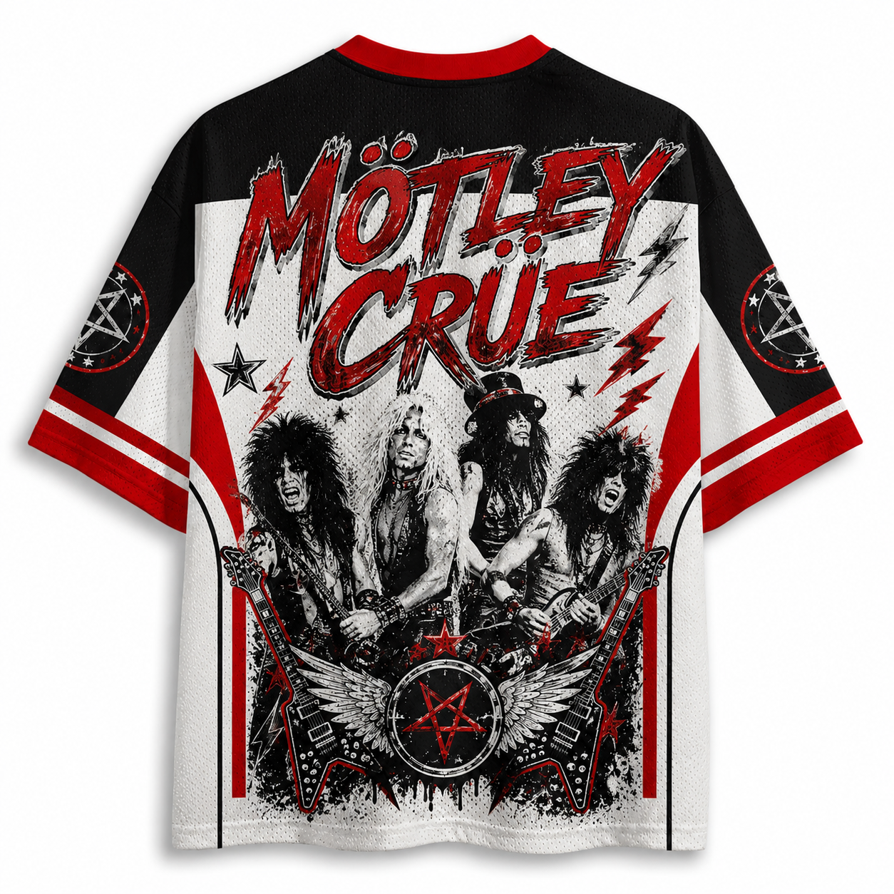 Mötley Crüe Jersey Shirts