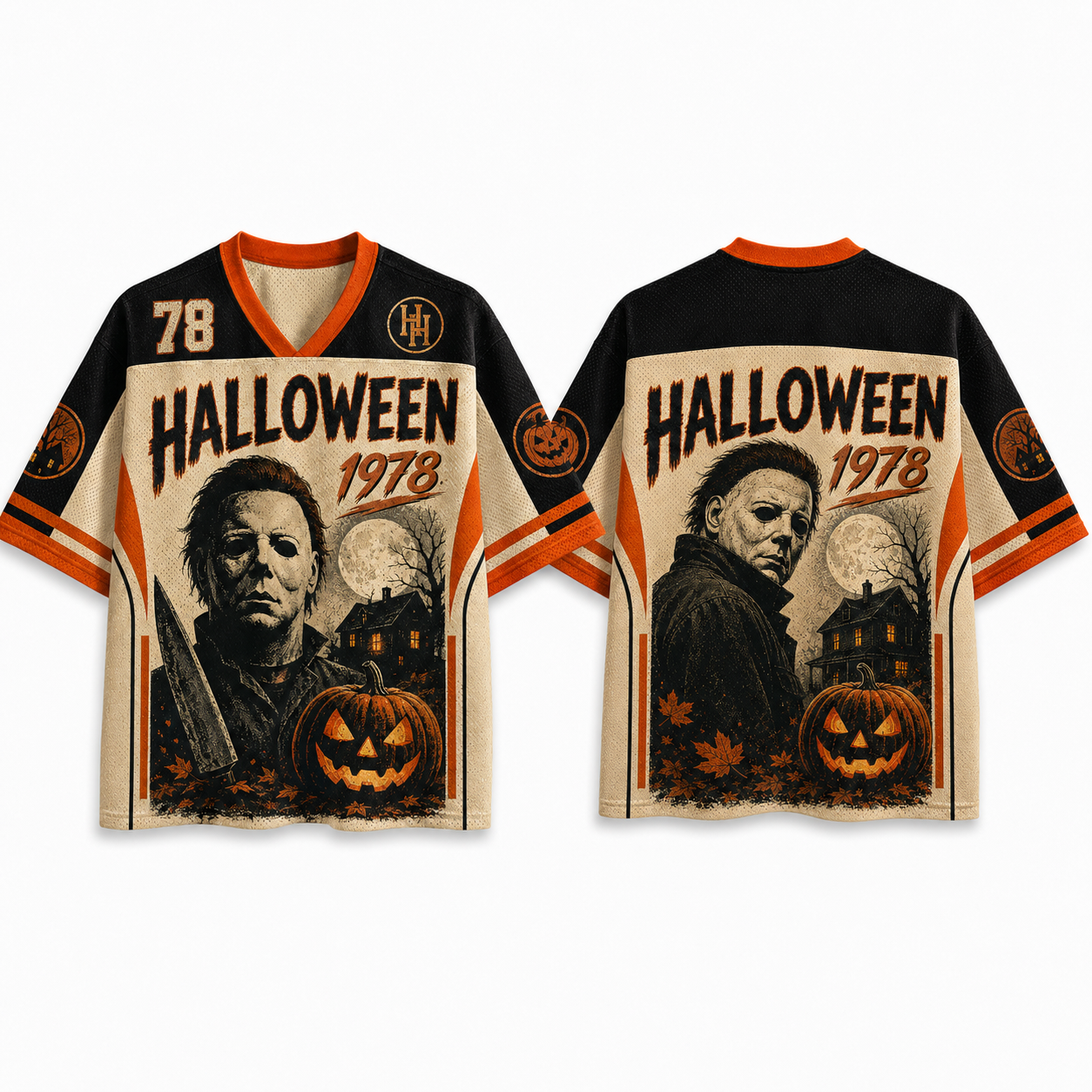 Halloween Michael Myers Jersey Shirts