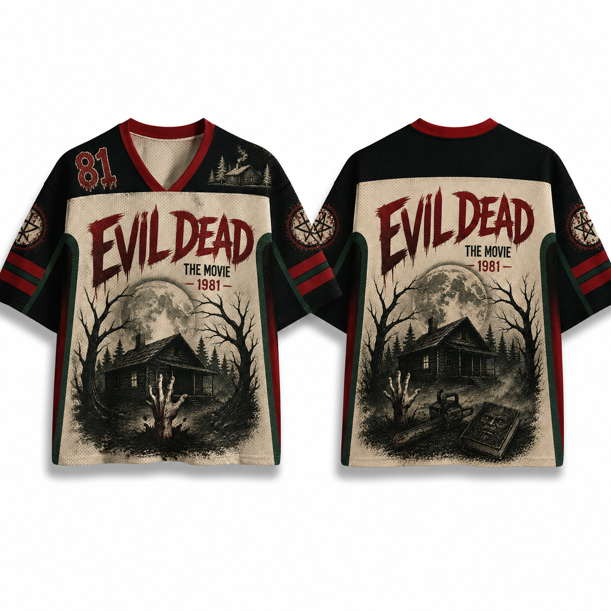 Evil Dead Jersey Shirts