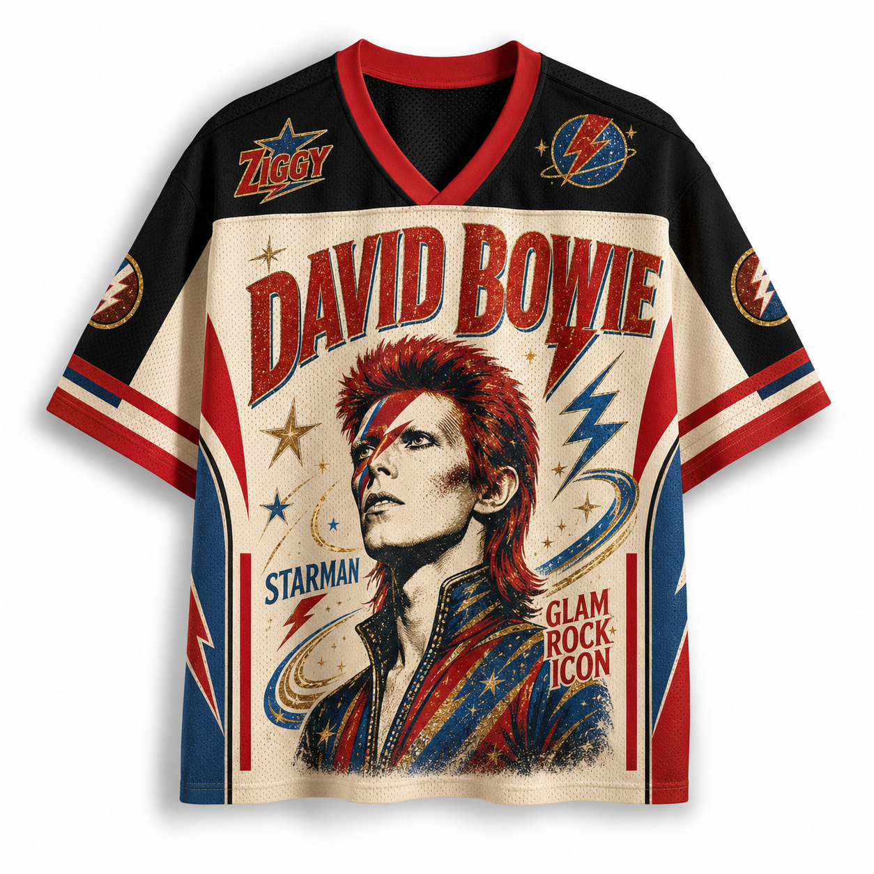 David Bowie Jersey Shirts
