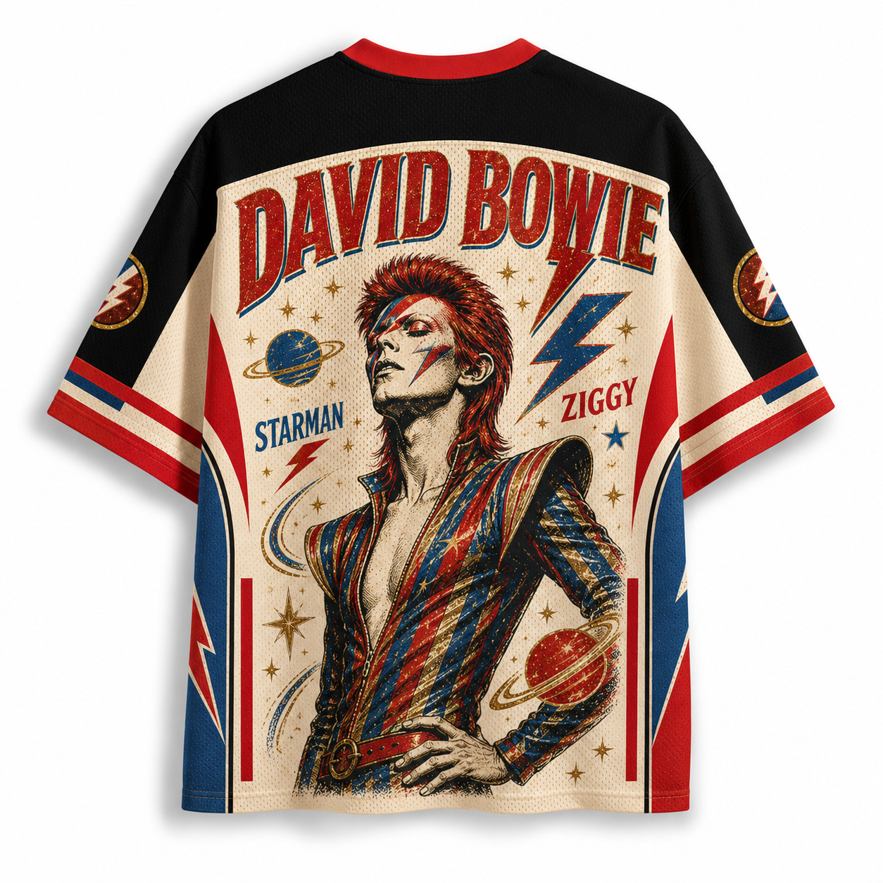 David Bowie Jersey Shirts