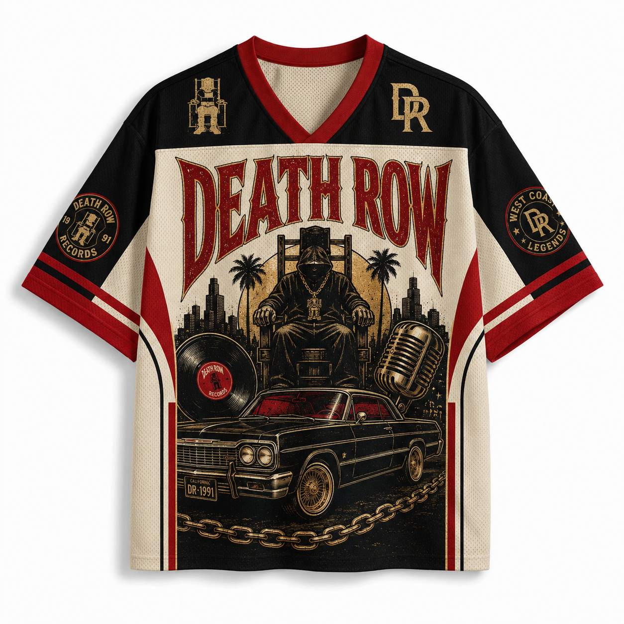 Death Row Records Jersey Shirts