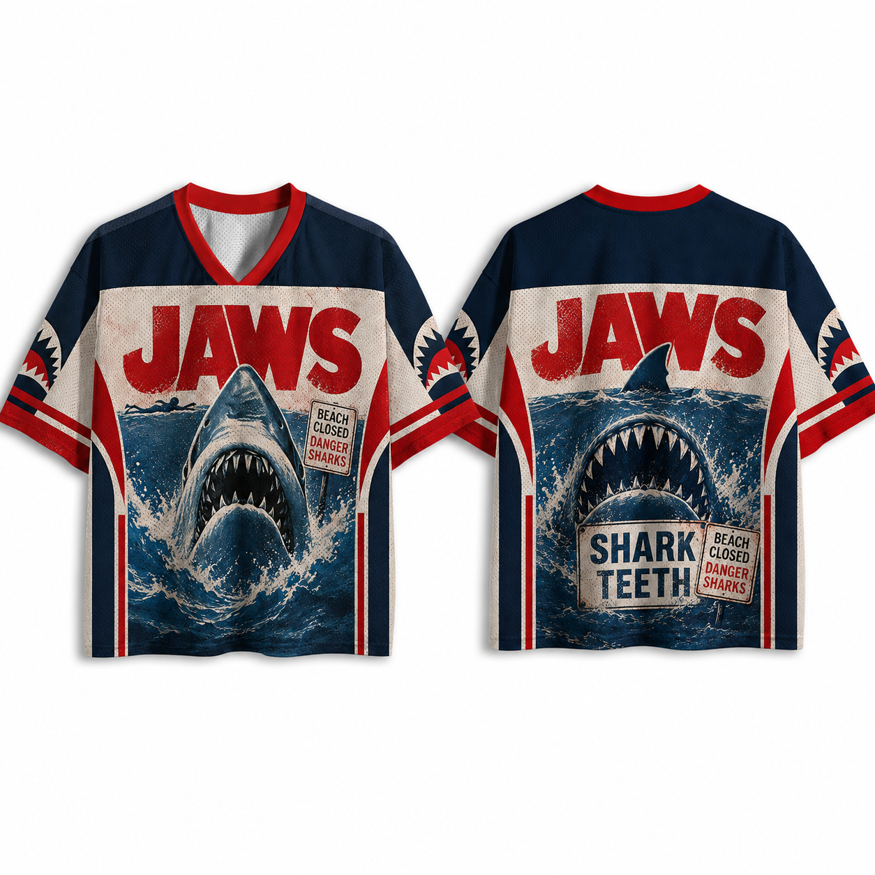 Jaws Movie Jersey Shirts
