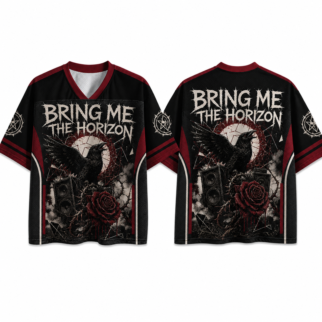 Bring Me The Horizon Band Jersey Shirts