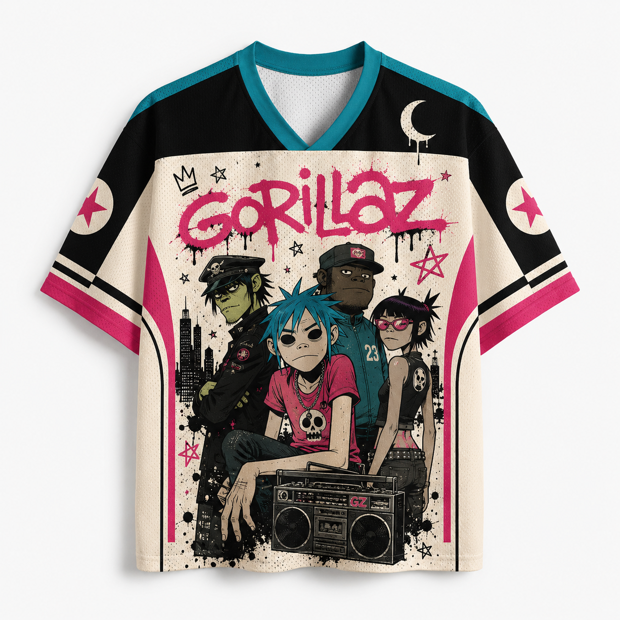 EA Sports x Gorillaz Band Jersey Shirts