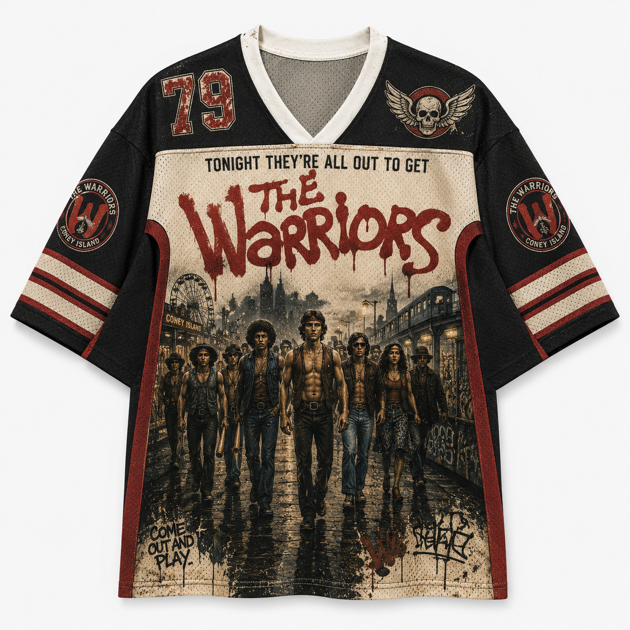 The Warriors movie Jersey Shirts