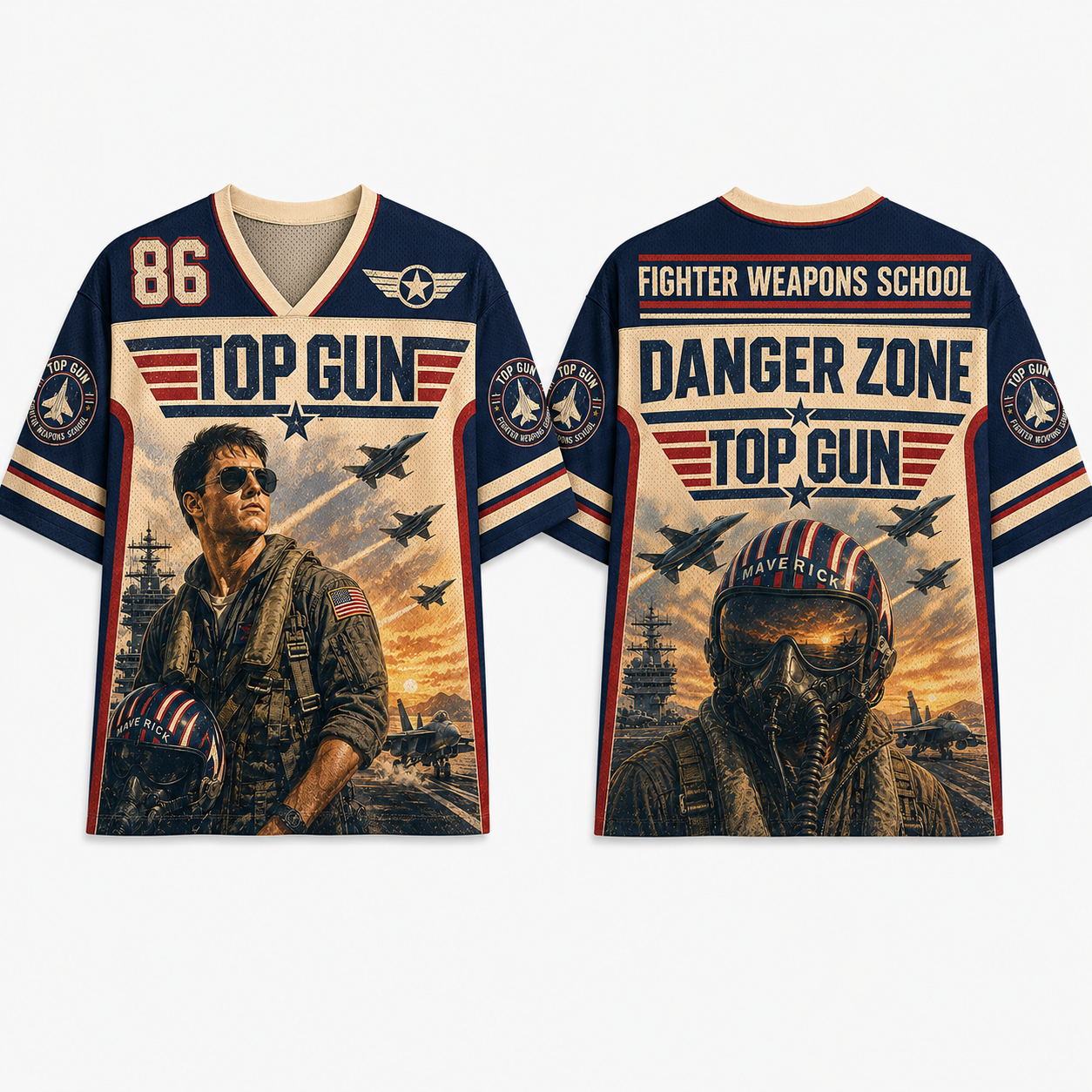 Top Gun Jersey Shirts