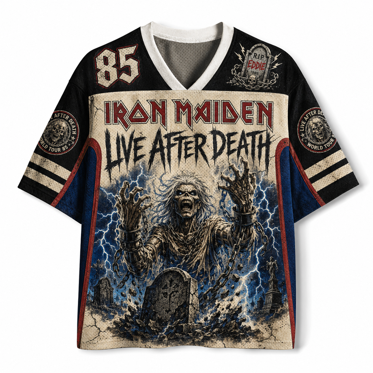 Iron Maiden Live After Death Jersey Shirts