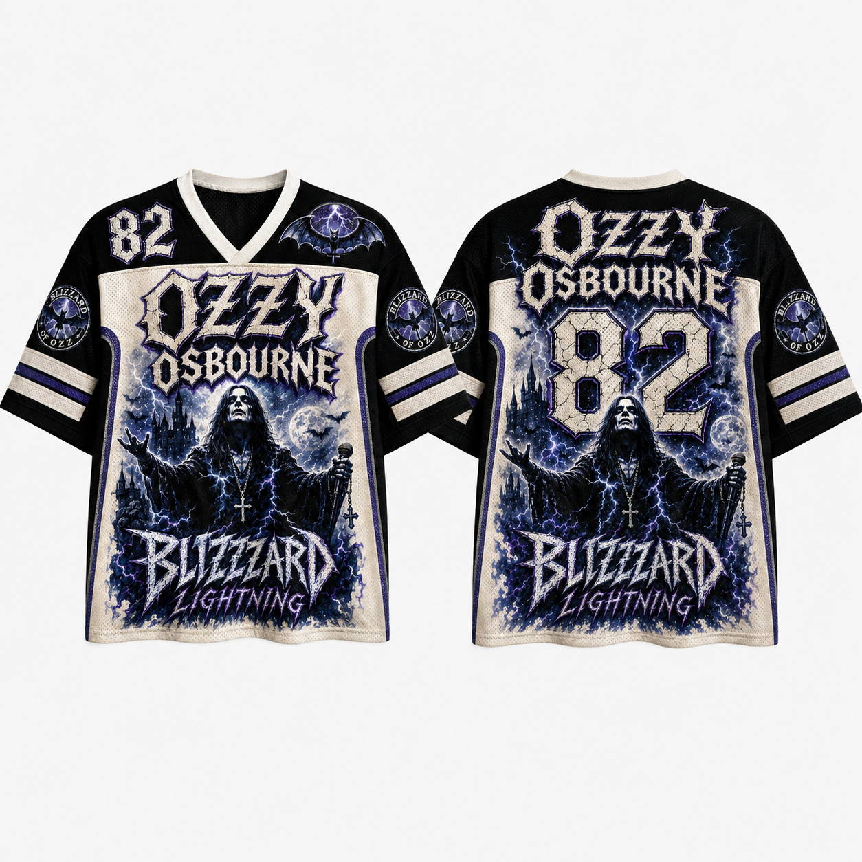 Ozzy Osbourne Singer Jersey Shirts