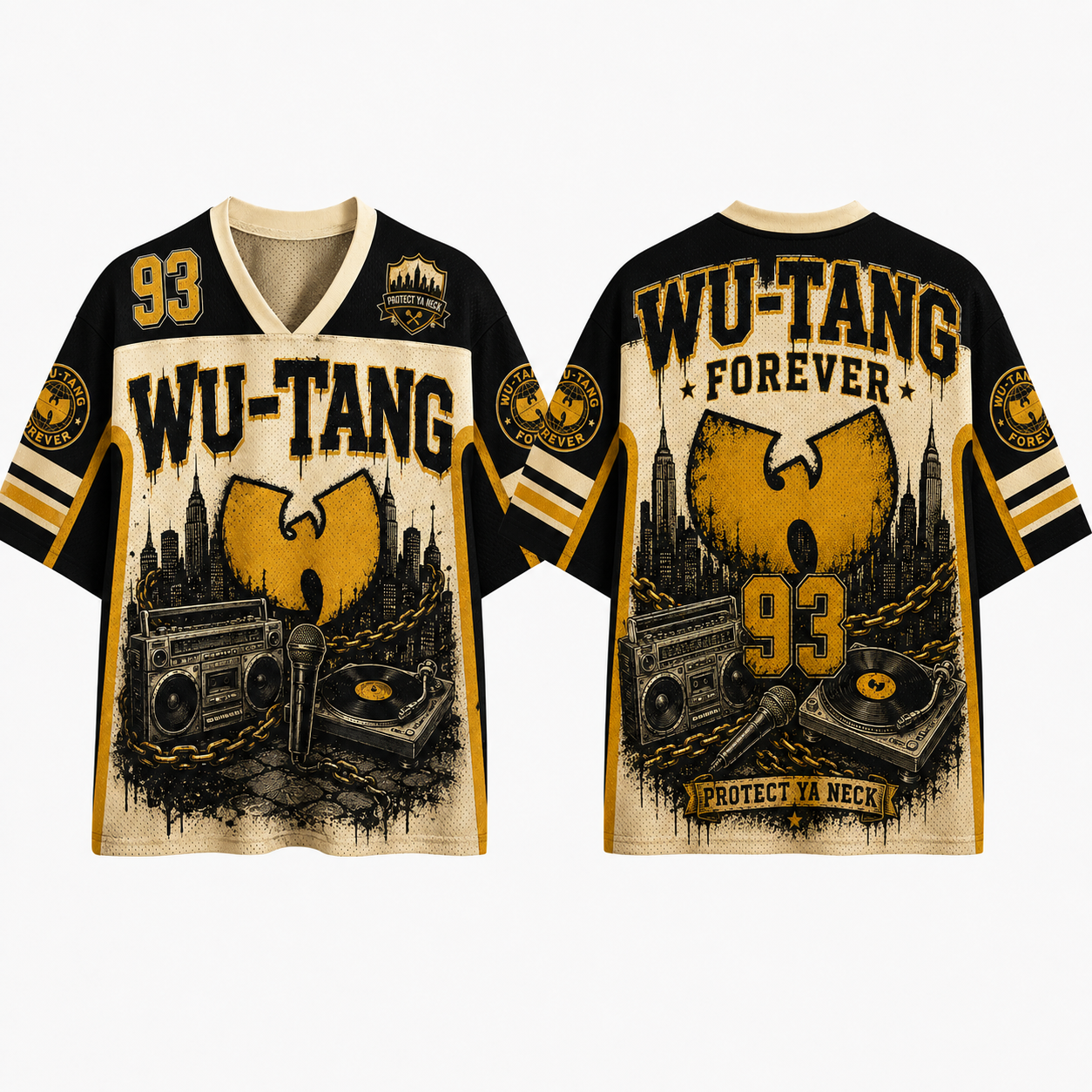 Wu-Tang Clan Band Jersey Shirts