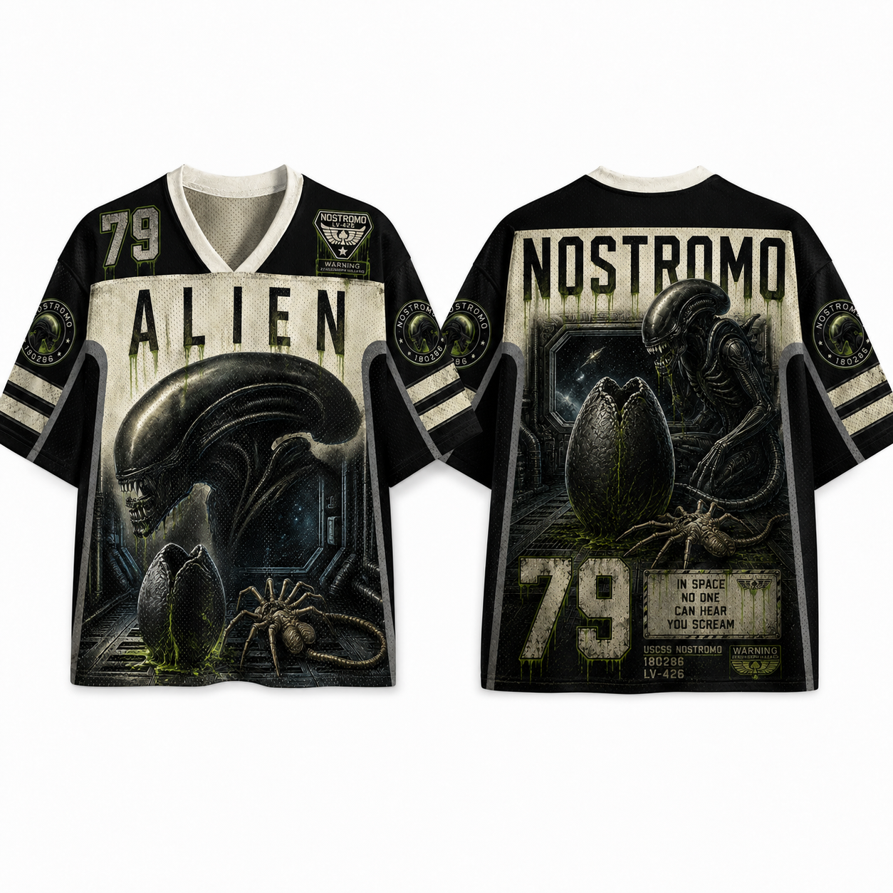 Alien Movie Jersey Shirts