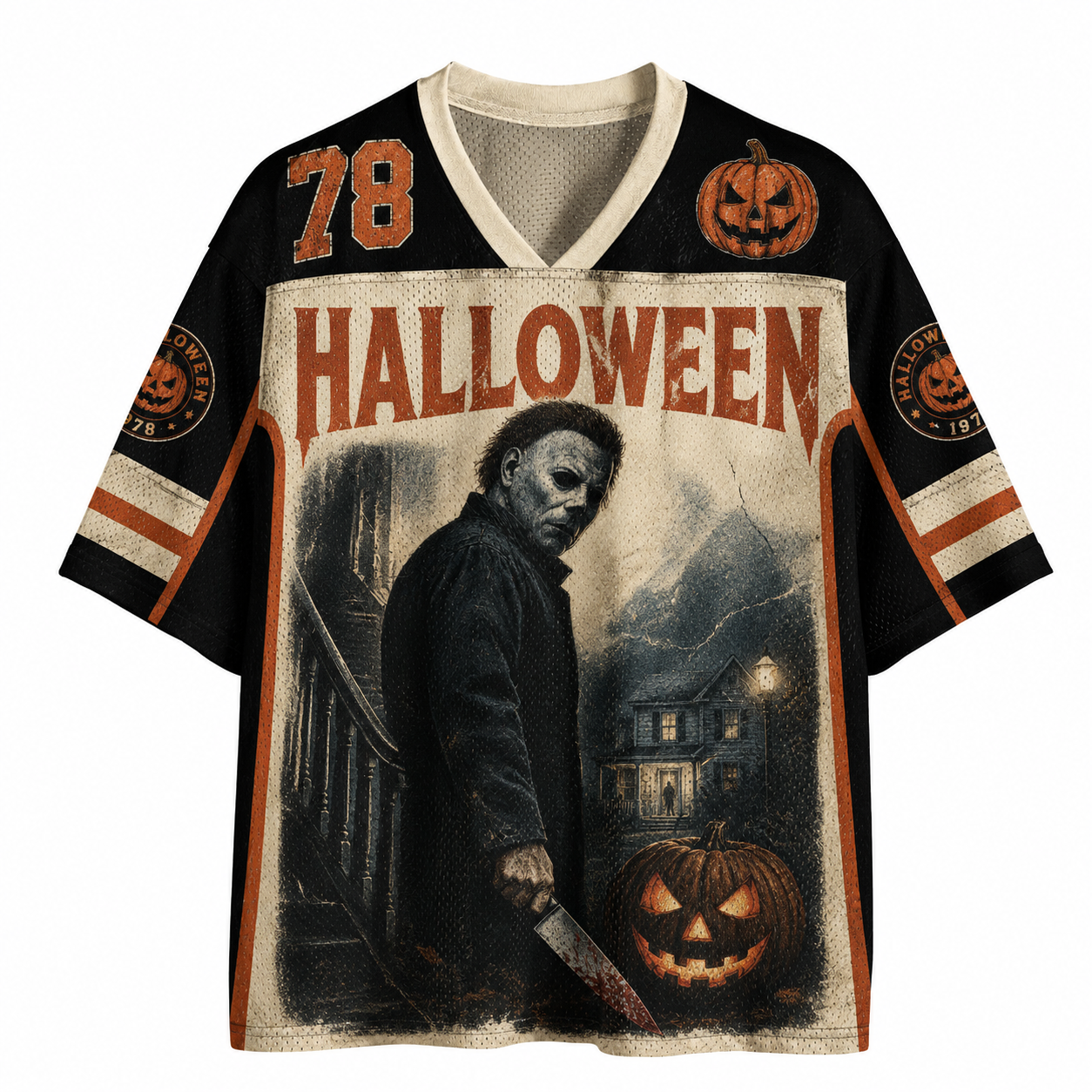 Halloween Michael Myers Jersey Shirts
