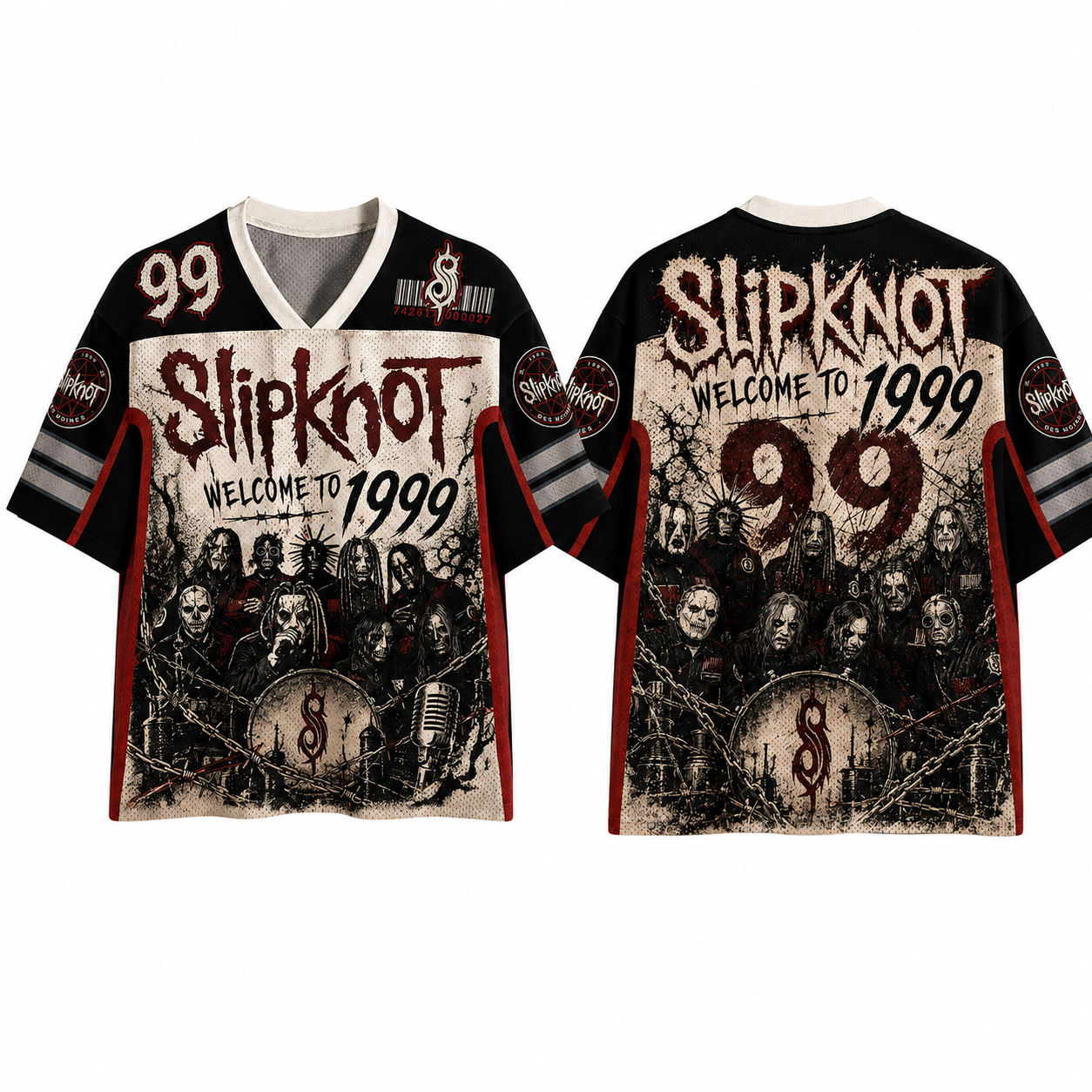 Slipknot Band Jersey Shirts