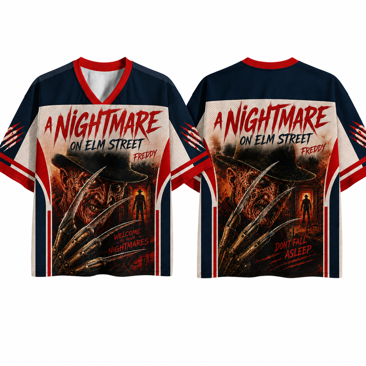 A Nightmare on Elm Street Jersey Shirts