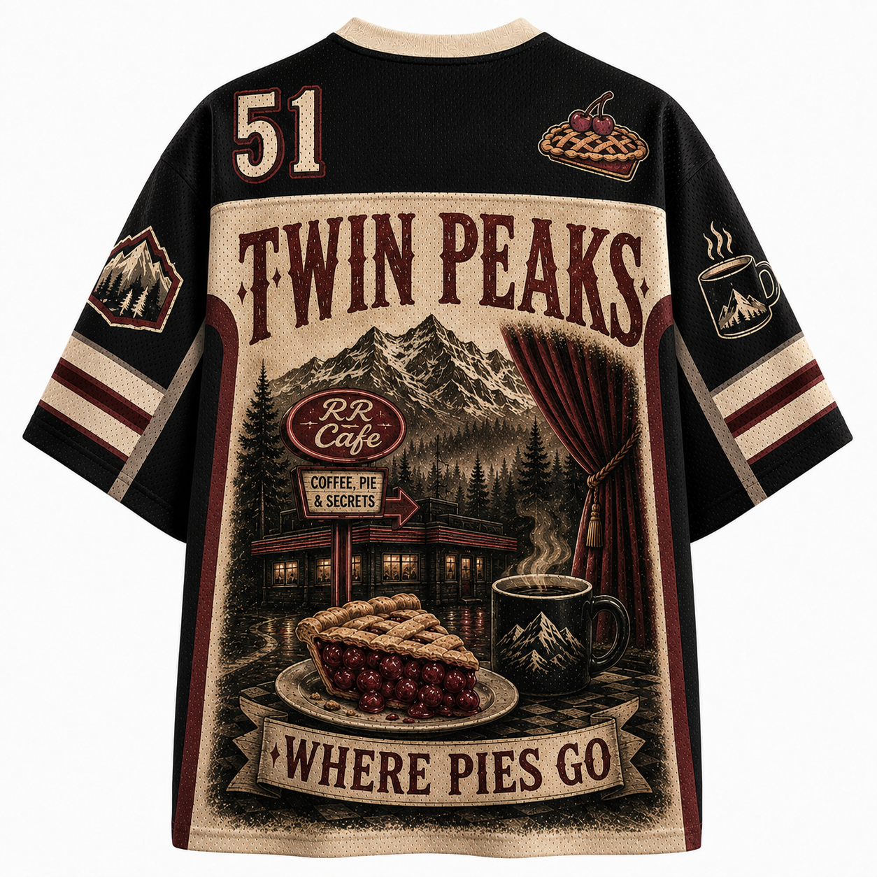 Twin Peaks Movie Jersey Shirts
