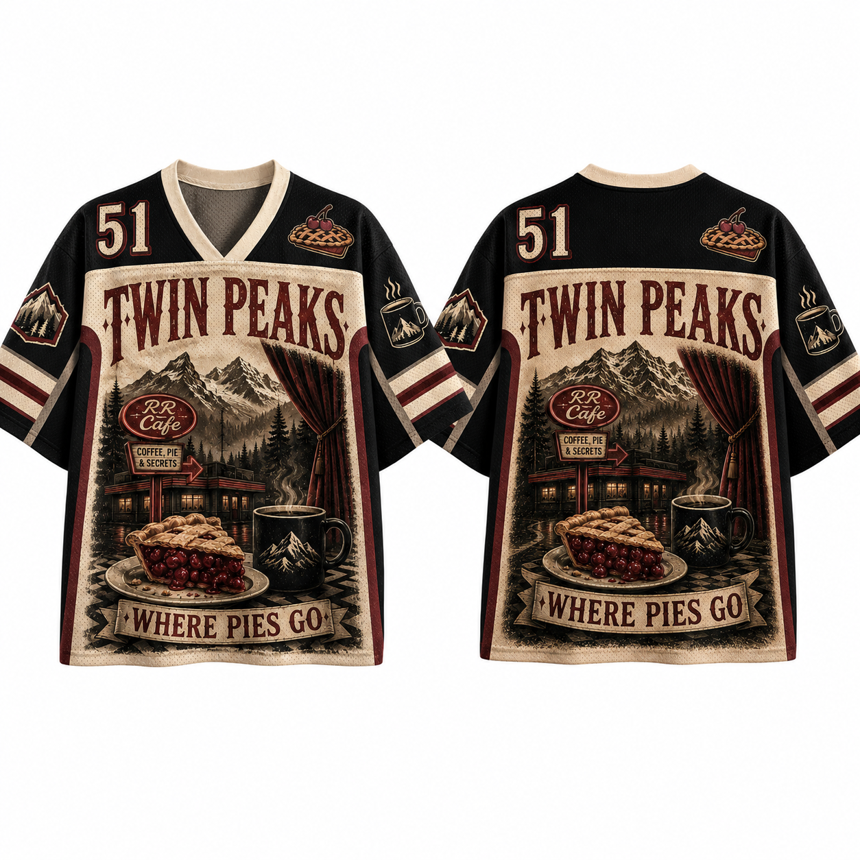 Twin Peaks Movie Jersey Shirts