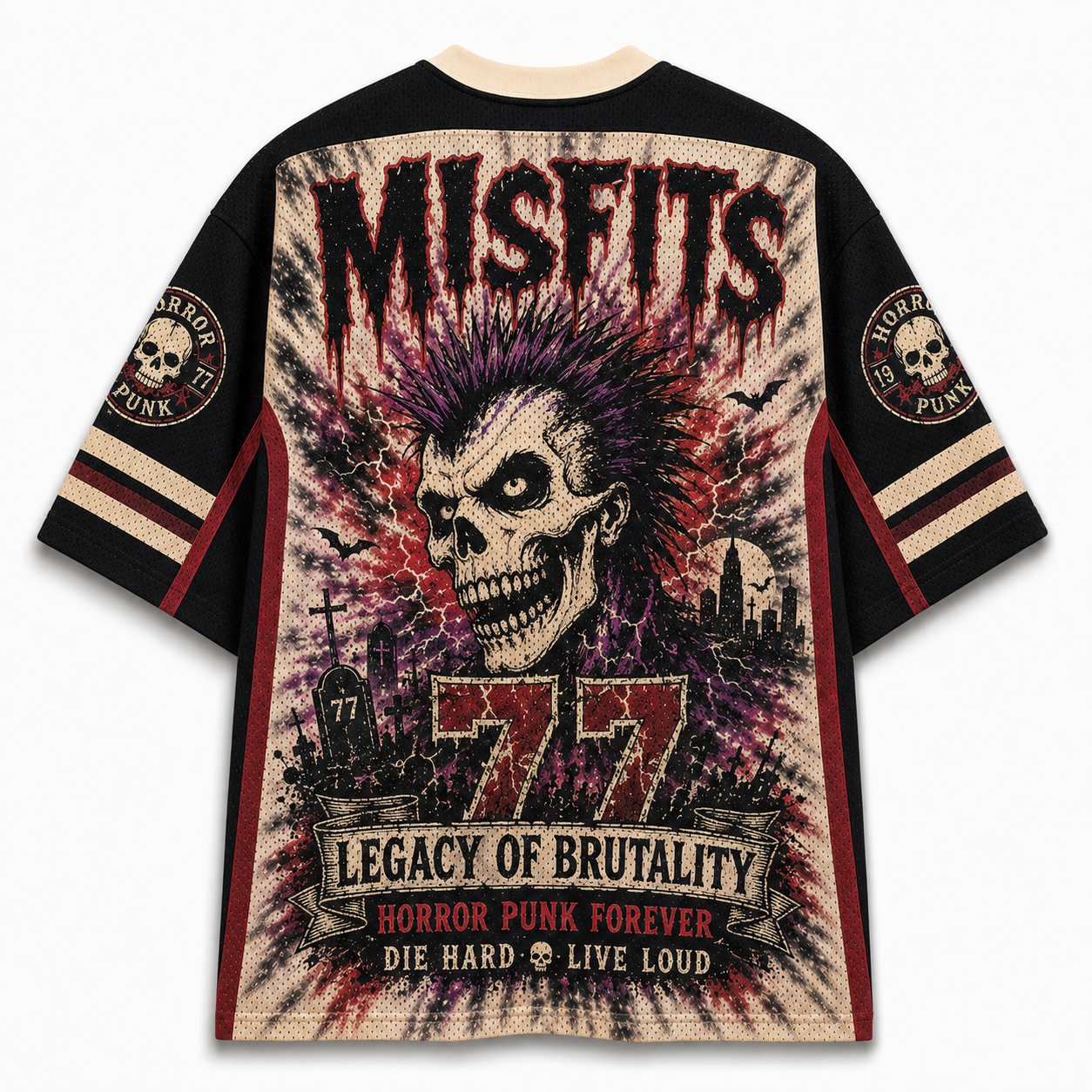 Misfits The Crimson Ghost Mesh Jersey