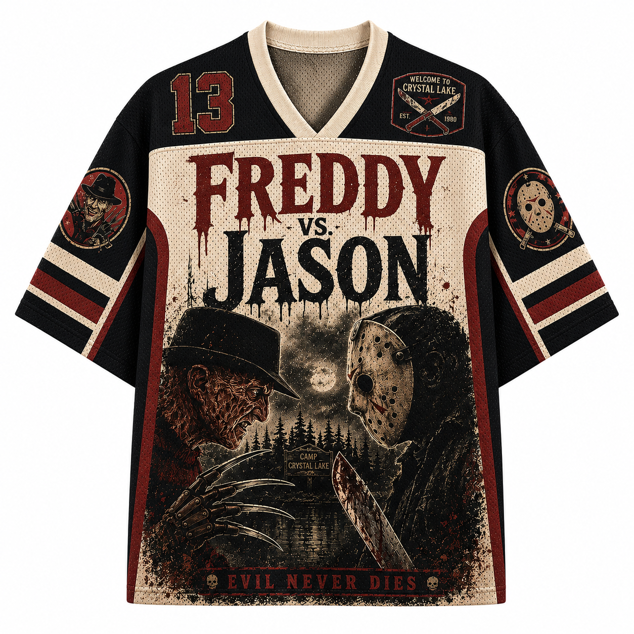 NIGHTMARE VS SLASHER Jersey Shirts