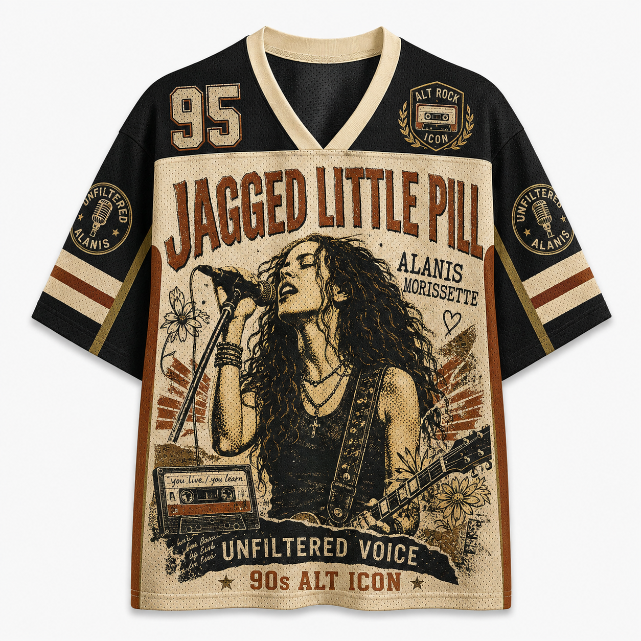 Alanis Morissette Mesh Jersey