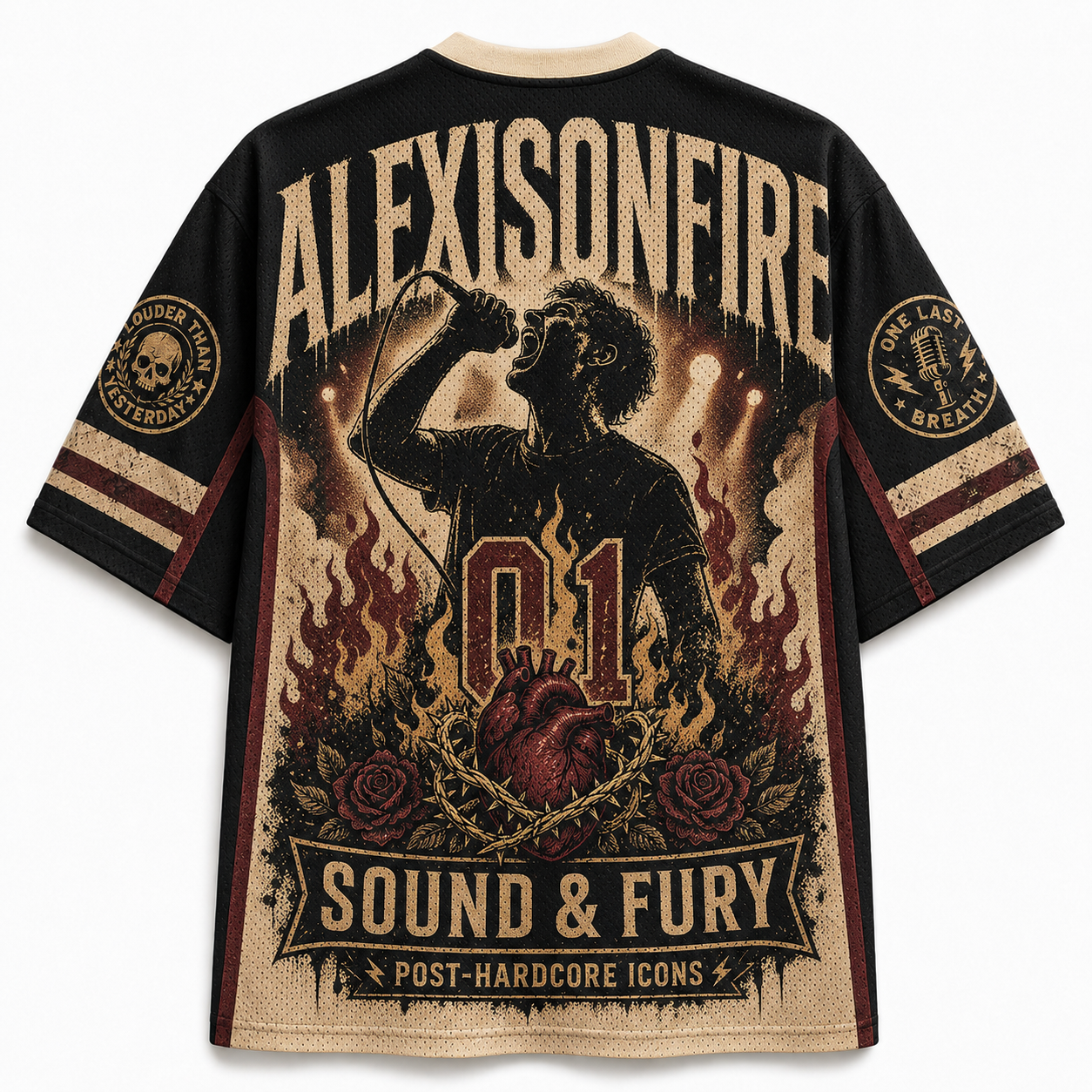 Alexisonfire "Post-Hardcore Icons" Mesh Jersey