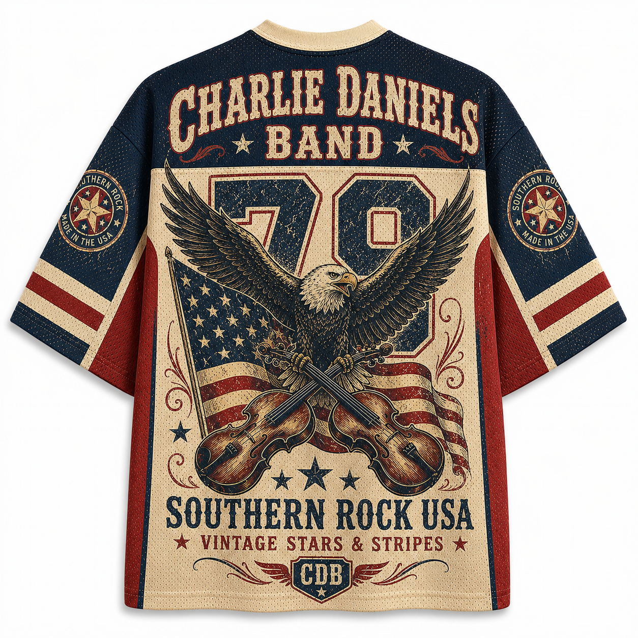 Charlie Daniels Band Jersey Shirts