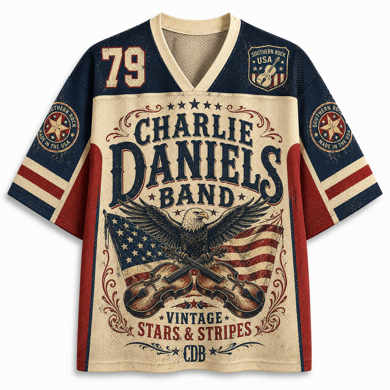 Charlie Daniels Band Jersey Shirts