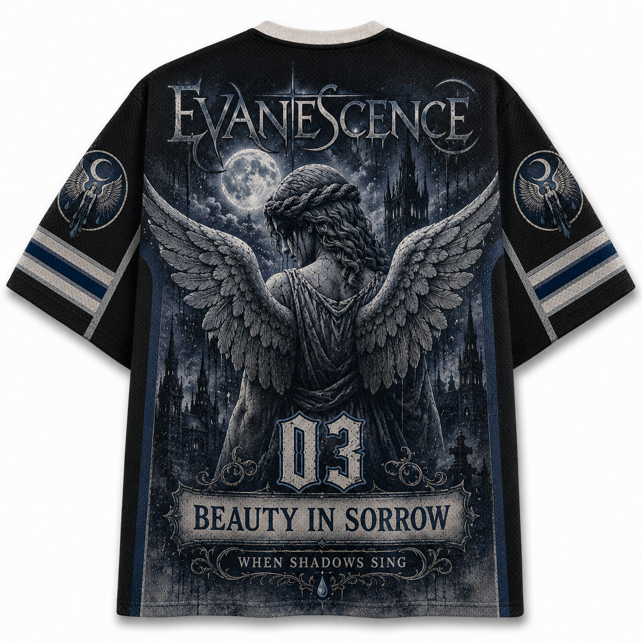 Weeping Angel Evanescence Jersey Shirts